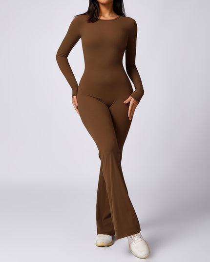 Long Sleeve  Jumpsuit  Feeling Tight Quick-drying Sports Workout