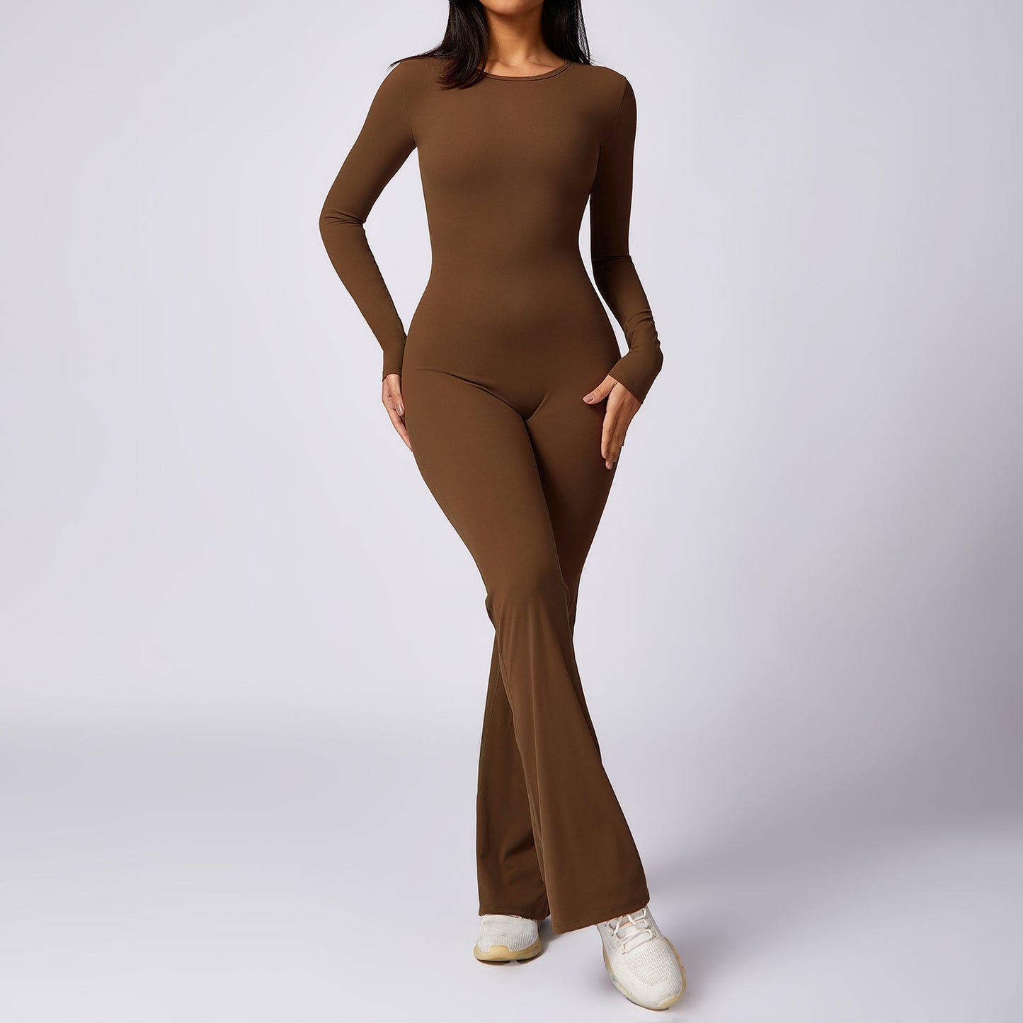 Long Sleeve  Jumpsuit  Feeling Tight Quick-drying Sports Workout