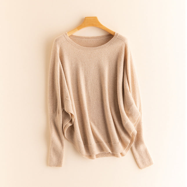 Cashmere Round Neck Shawl Bottoming Shirt