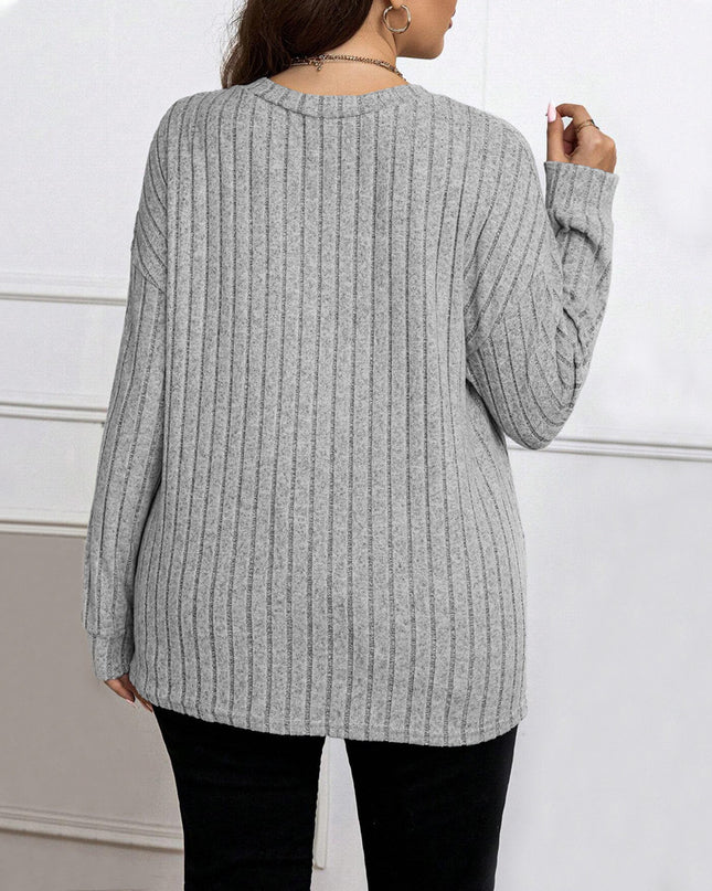 Women's Minimalist Long Sleeve Inner Wear Blouse
