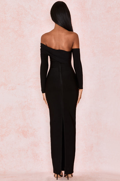 Sexy Temperament Irregular One Shoulder Split Dress