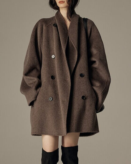 Elegant Winter Double-sided Wool Coat
