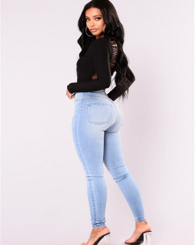 Pack hip pencil jeans