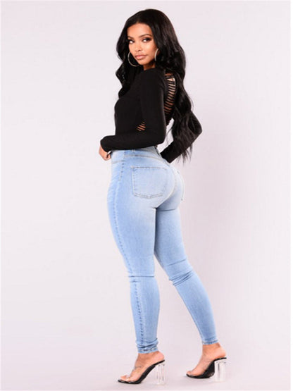 Pack hip pencil jeans