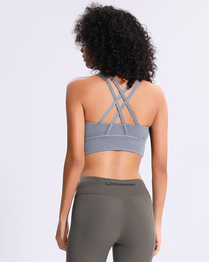 Yoga wear sports running bra