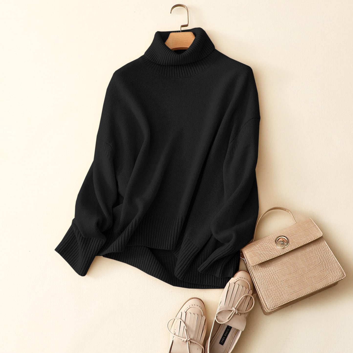 Turtleneck Cashmere Sweater