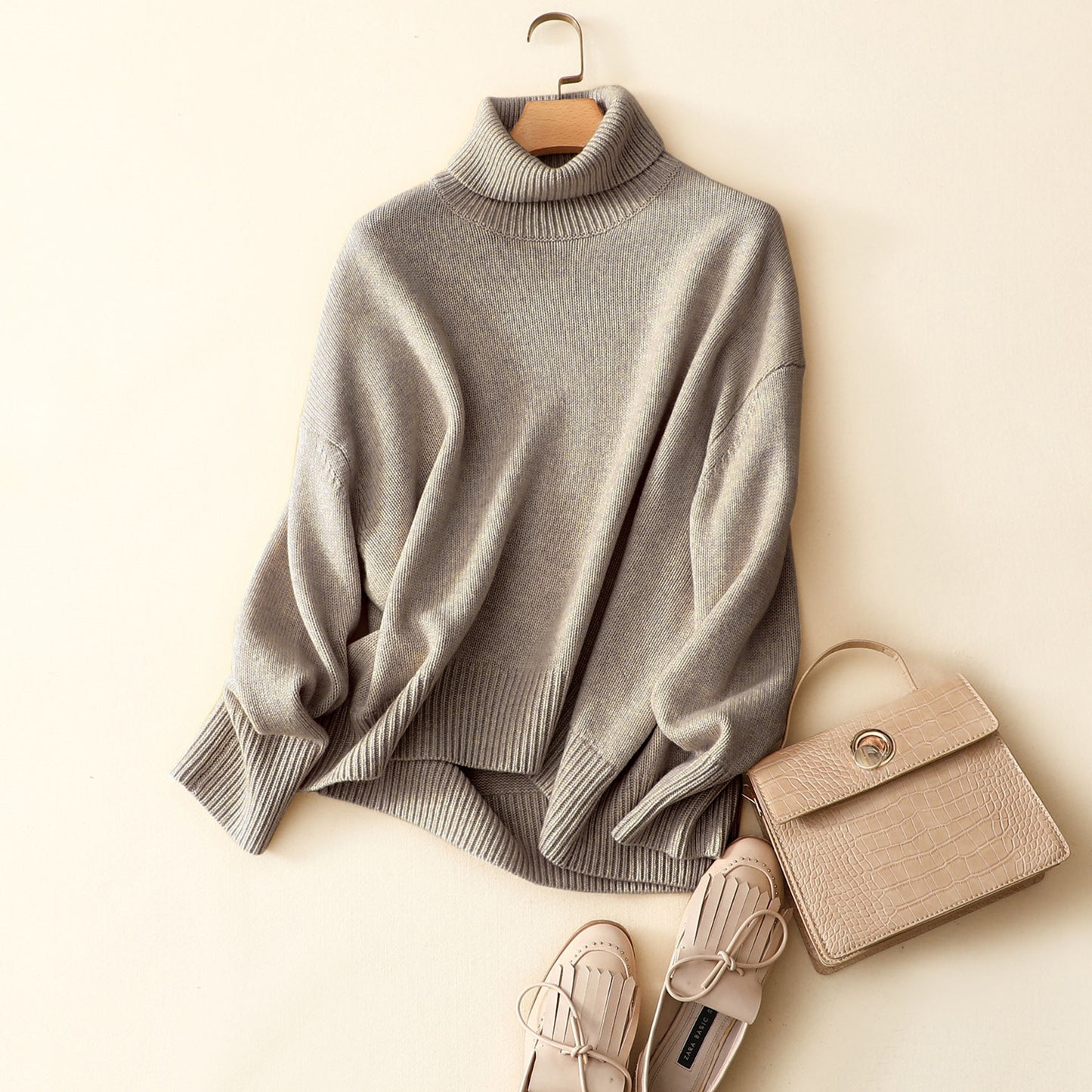 Turtleneck Cashmere Sweater
