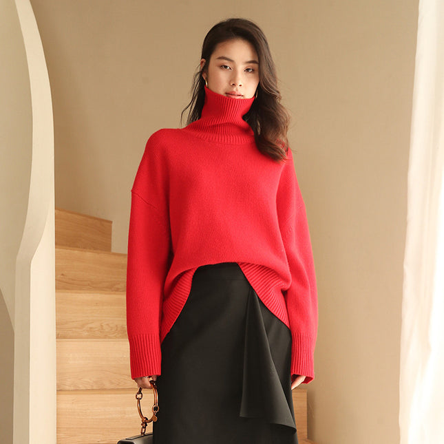 Turtleneck Cashmere Sweater