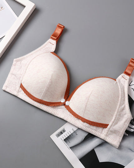 Breastfeeding Bras Maternity Open Nursing Bra for Feeding Nursing Underwear Clothes for Pregnant Lingerie Women Intimate Clothes