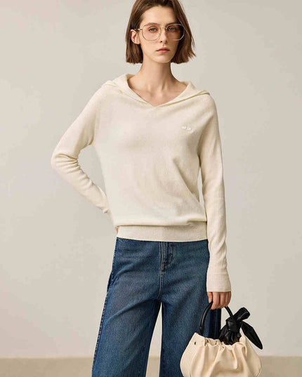Casual Hooded Loose Commuter Sweater For Women