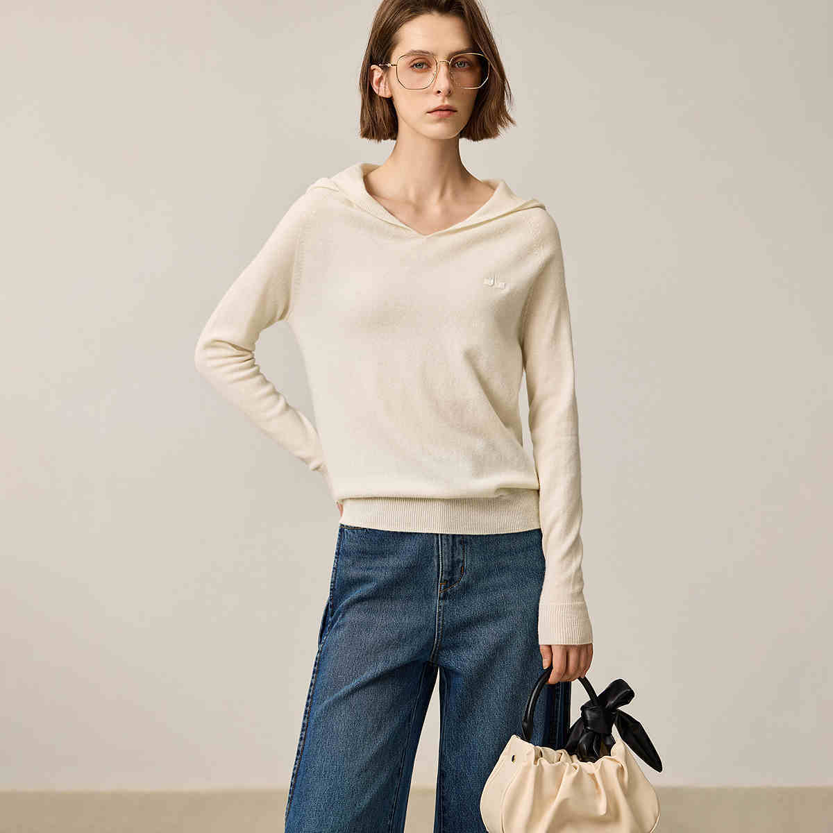 Casual Hooded Loose Commuter Sweater For Women