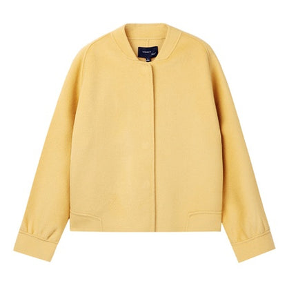 Christmas winter wear with double face woolen and cashmere coat