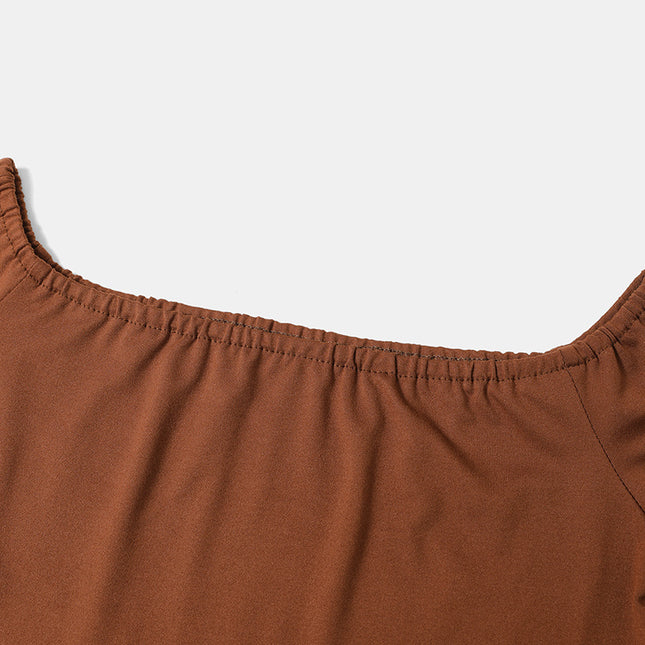 Cowgirl  Fringe Trim Tops Sexy Off Shoulder Long Sleeve T Shirts Tassel Top