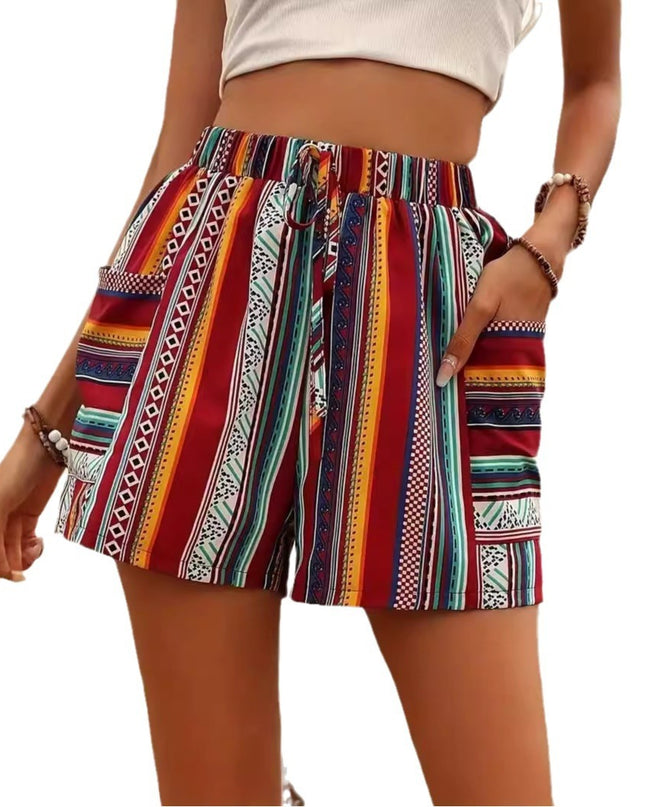 Holiday Fashion Casual Shorts For Women