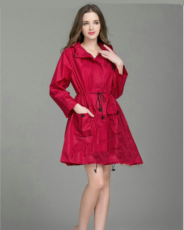 Autumn  Winter Windbreaker With Foldable Cuffs