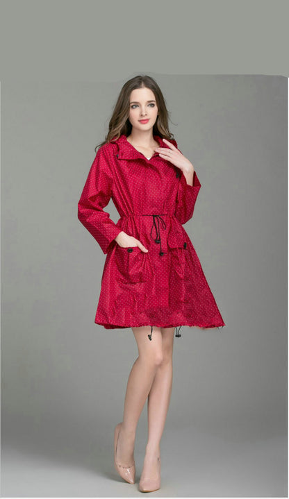 Autumn  Winter Windbreaker With Foldable Cuffs
