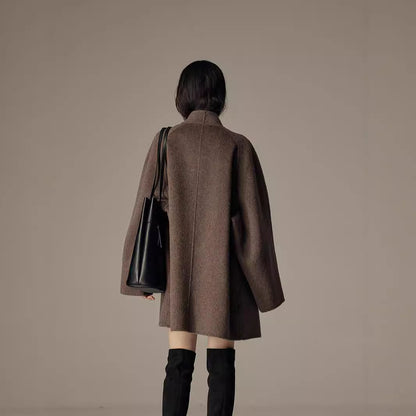 Elegant Winter Double-sided Wool Coat