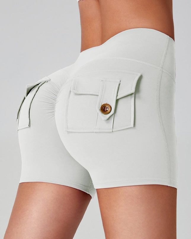 Naked Women Feeling High Elastic Running Quick-drying Pants