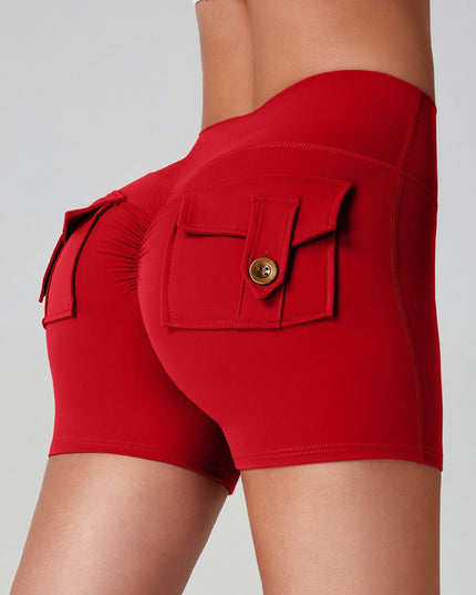 Naked Women Feeling High Elastic Running Quick-drying Pants