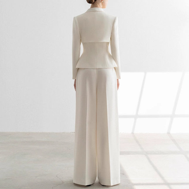 Apricot Business Temperament Small Suit Outfit