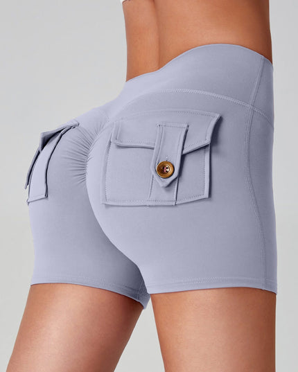 Naked Women Feeling High Elastic Running Quick-drying Pants