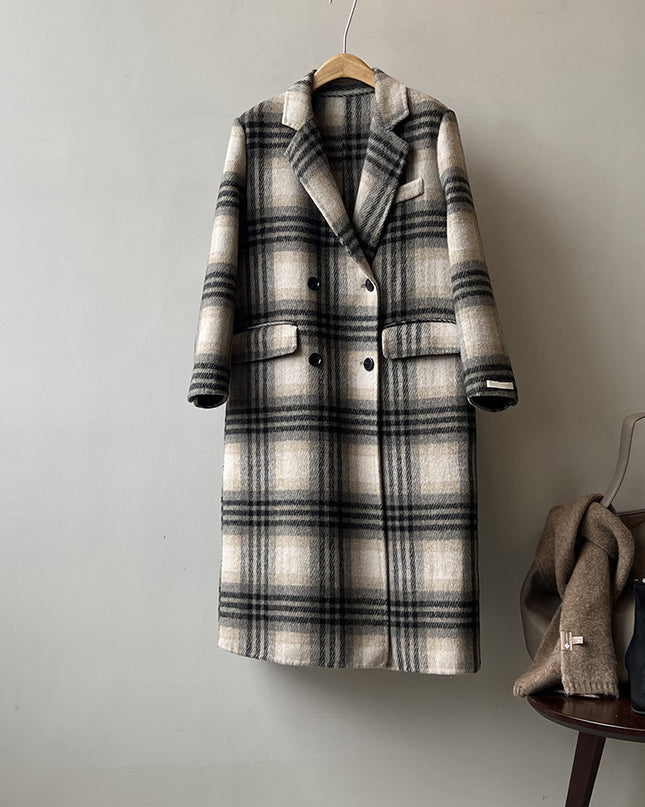 Retro Double-faced Woolen Goods Coat