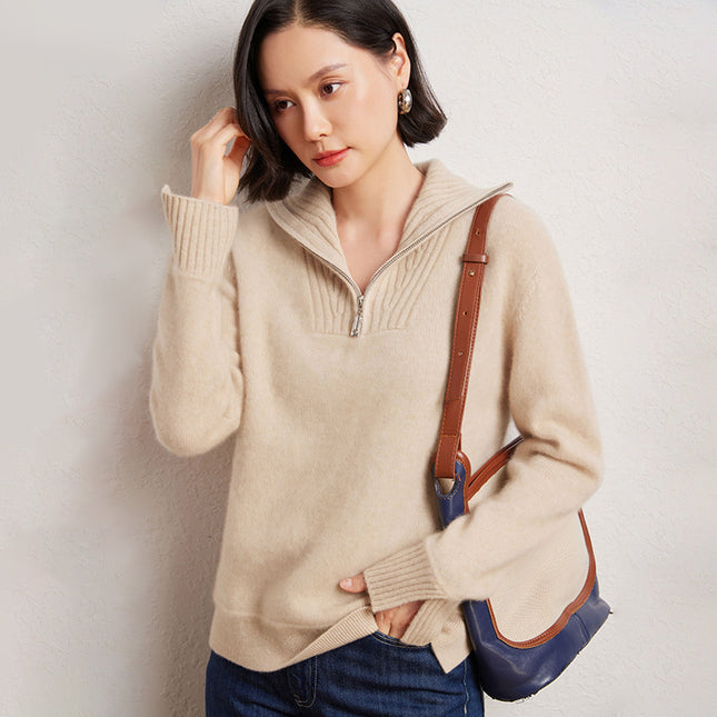 New Knitwear Solid Color Sweater