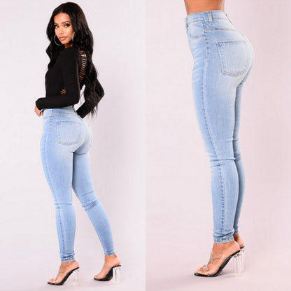 Pack hip pencil jeans