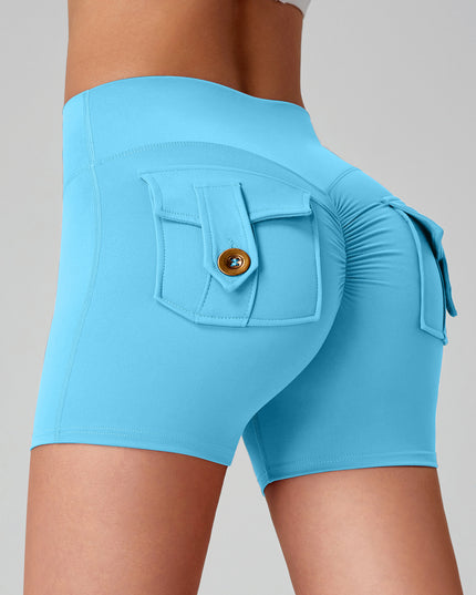 Naked Women Feeling High Elastic Running Quick-drying Pants