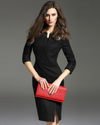 Classic Black Cropped Sleeves