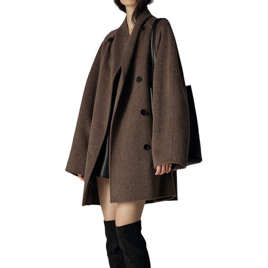 Elegant Winter Double-sided Wool Coat