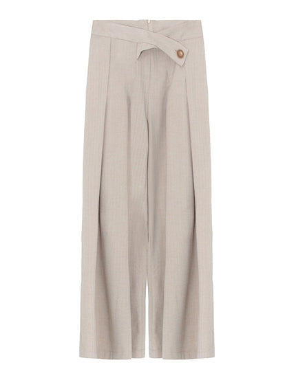 High-quality wide-leg pants