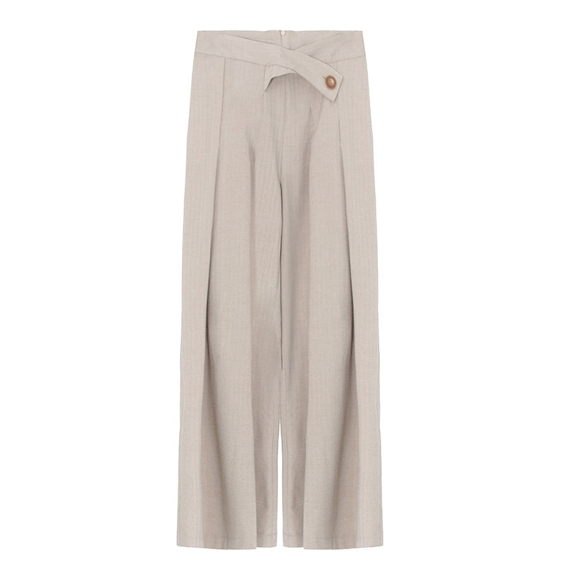 High-quality wide-leg pants