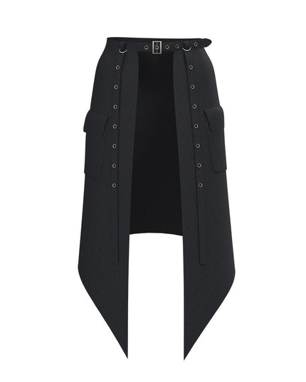 Rock Dark Punk Shorts Skirt For Women