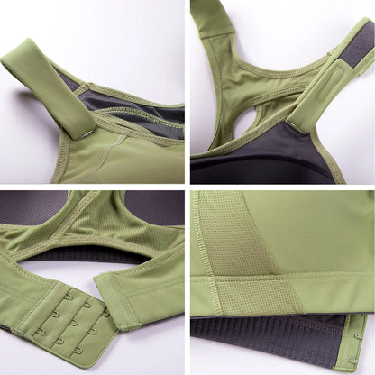 Anti-vibration Running Gather Anti-sagging Large Size Bra Vest
