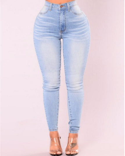 Pack hip pencil jeans