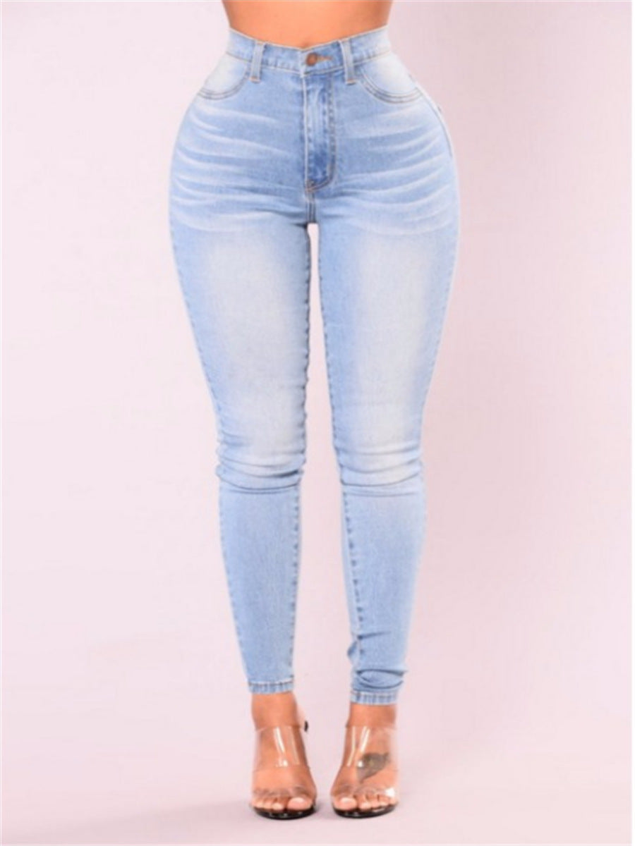Pack hip pencil jeans