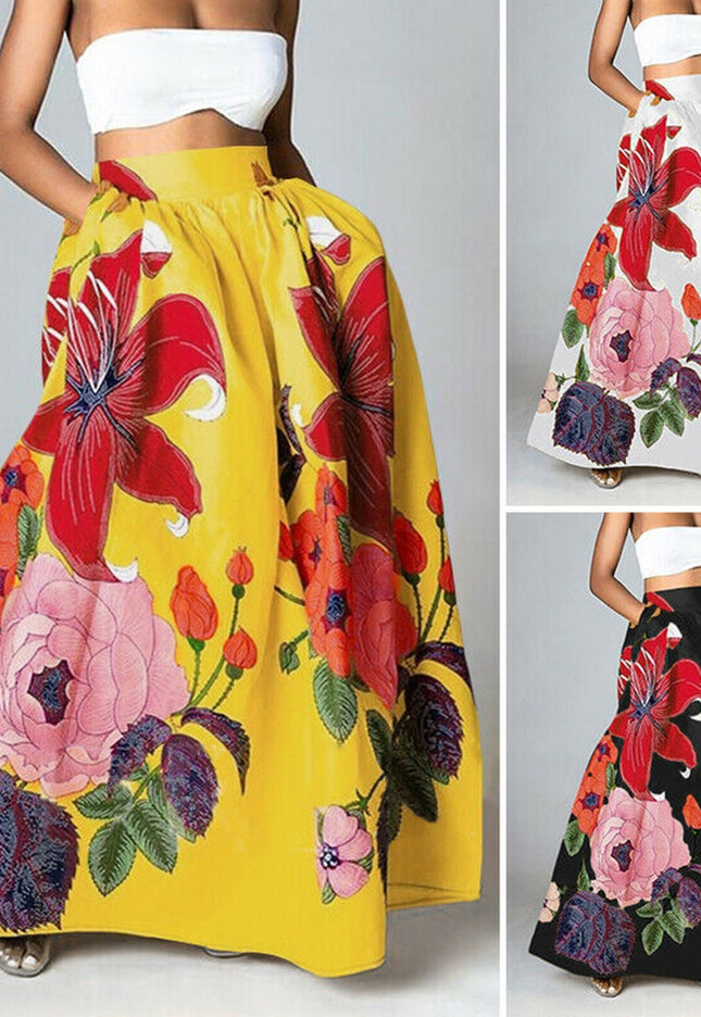 Artificial Fur Feather A Line Mini Skirt