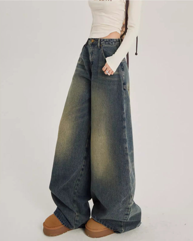 High Waisted Wide Leg Jeans For Women