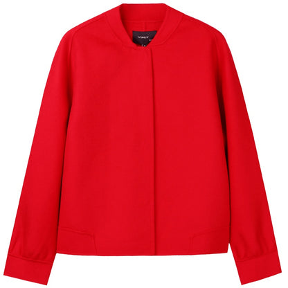 Christmas winter wear with double face woolen and cashmere coat