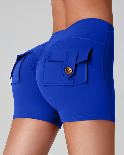 Naked Women Feeling High Elastic Running Quick-drying Pants