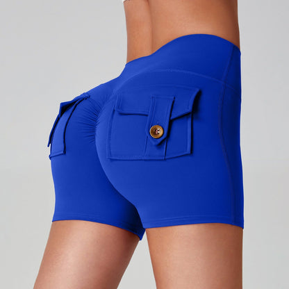 Naked Women Feeling High Elastic Running Quick-drying Pants