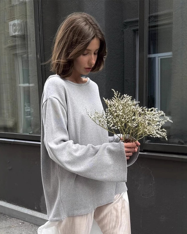 Cotton Pullover Loose Temperament Lazy