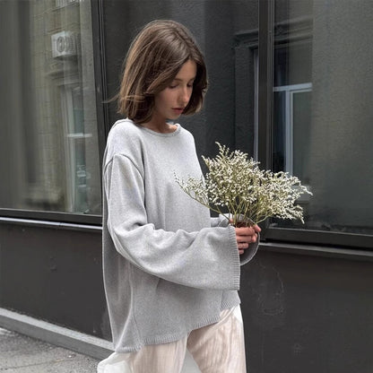 Cotton Pullover Loose Temperament Lazy