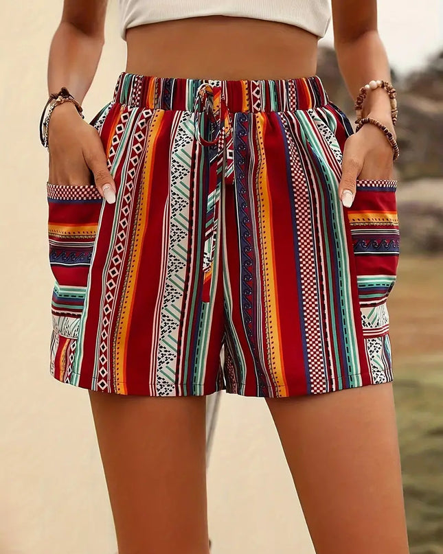 Holiday Fashion Casual Shorts For Women