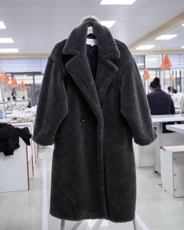 Elegant Warm Coat For Woolen Coat Women