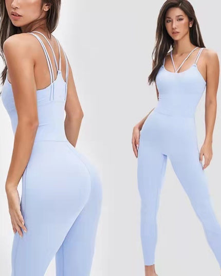 Fashion Personality Sports One-piece Yoga Clothes For Women