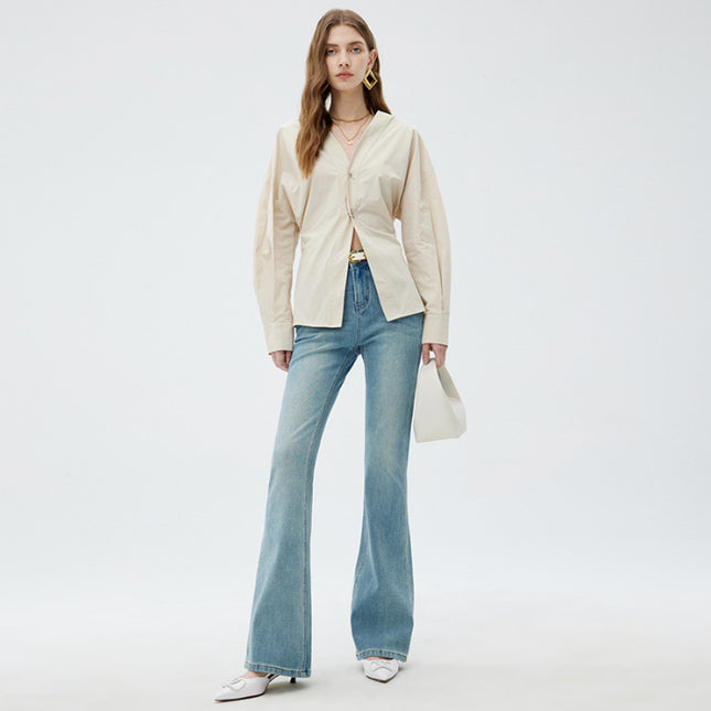 Women's High-end Stretch Skinny Jeans