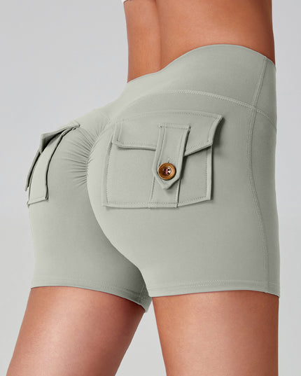 Naked Women Feeling High Elastic Running Quick-drying Pants