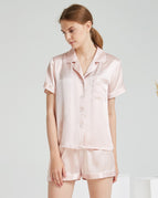 Pink skin white stripe